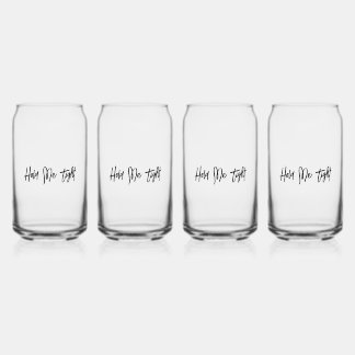 Vaso Con Forma De Lata Juego de Drinkware