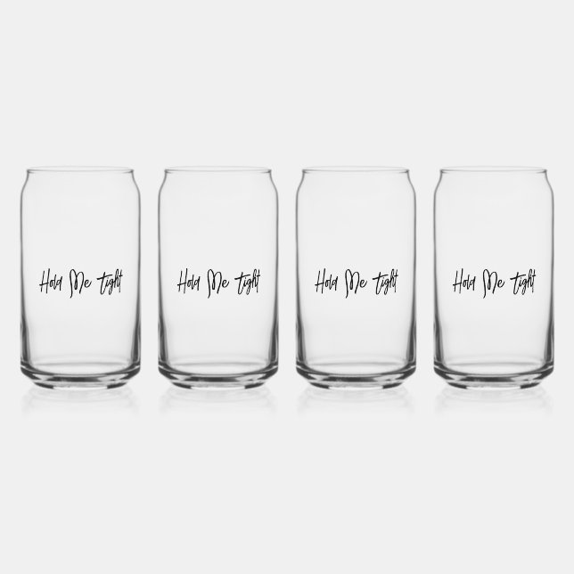 Vaso Con Forma De Lata Juego de Drinkware (Anverso)