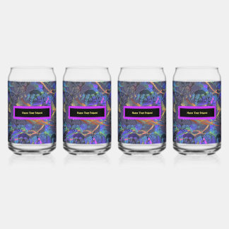 Vaso Con Forma De Lata Juego de nombres tu veneno