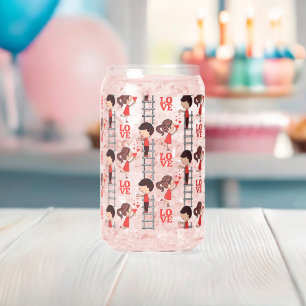 Vaso Con Forma De Lata Juego de vajilla de pareja linda amor