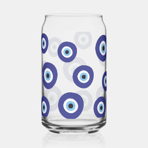 Vaso Con Forma De Lata Juego de Vajilla Ojo Turco
