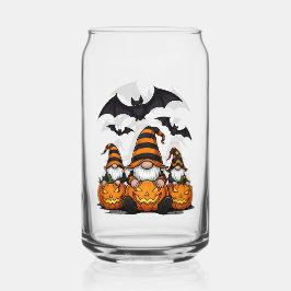 Vaso Con Forma De Lata Juego de Vajilla para Bebidas Gnome de Halloween