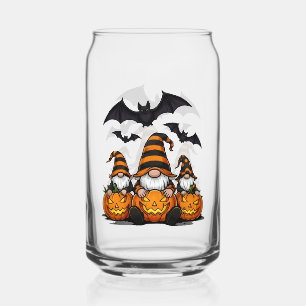 Vaso Con Forma De Lata Juego de Vajilla para Bebidas Gnome de Halloween