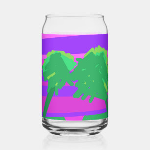 Vaso Con Forma De Lata Juego de vajilla para bebidas Mt. Sunset Rosa Verd