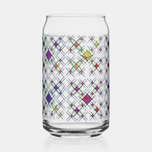 Vaso Con Forma De Lata Juego de vidrio de trama cuántica