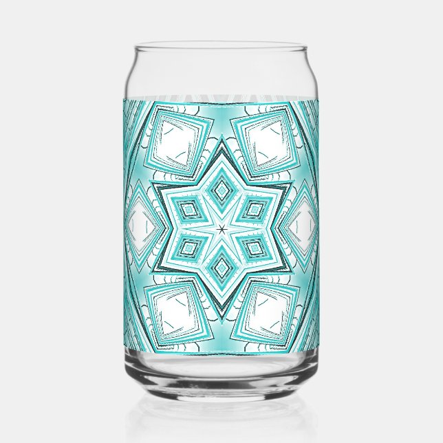 Vaso Con Forma De Lata Kaleidoscopio Ártico (Izquierda)