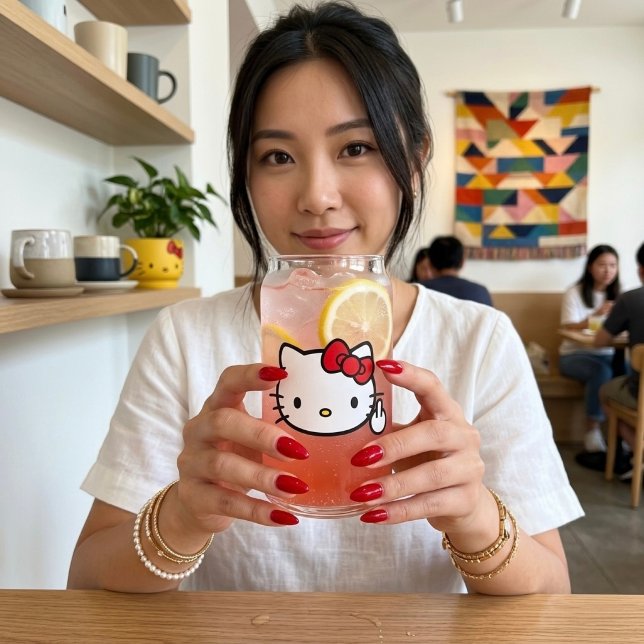 Vaso Con Forma De Lata Kitty Can Glass (Subido por el creador)