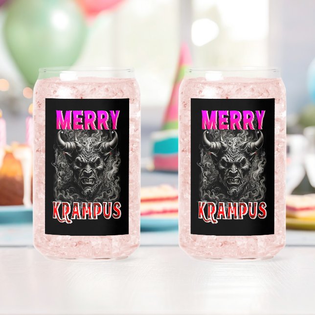 Vaso Con Forma De Lata Krampus Feliz (Insitu (Cumpleaños))