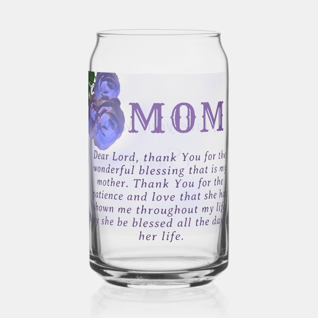 Vaso Con Forma De Lata La bendición de una madre (Anverso)