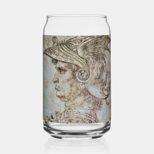 Vaso Con Forma De Lata La cerveza guerrera con cascos de Leonardo
