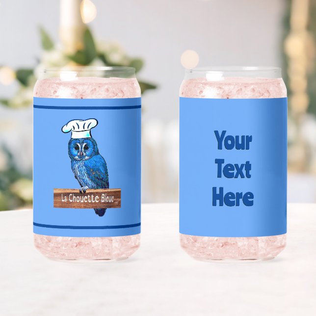 Vaso Con Forma De Lata La Chouette Bleue Cafe (Insitu (Boda))