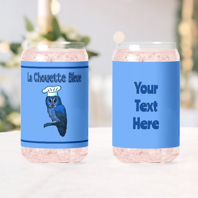 Vaso Con Forma De Lata La Chouette Bleue Cafe (Insitu (Boda))