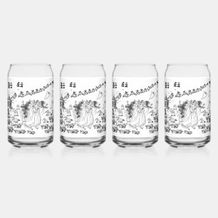 Vaso Con Forma De Lata La embrujada Ceremonia -