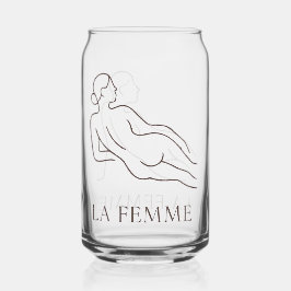 Vaso Con Forma De Lata La Femme - Minimalista elegante
