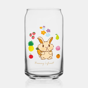 Vaso Con Forma De Lata La fruta de Bunny