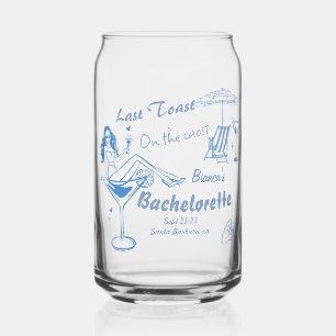 Vaso Con Forma De Lata La Última Tostada De La Mano En La Bachelorette De