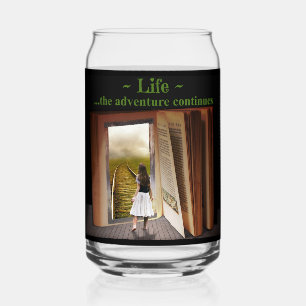 Vaso Con Forma De Lata La vida, la aventura continúa