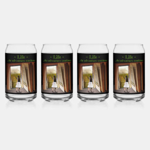 Vaso Con Forma De Lata La vida, la aventura continúa
