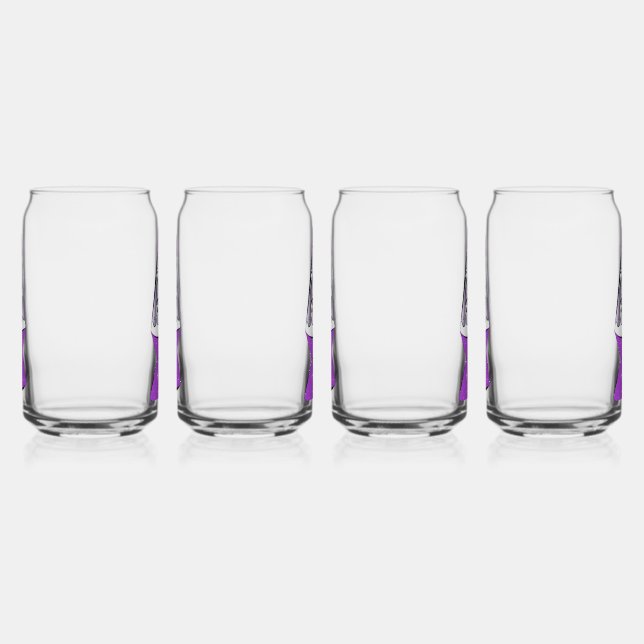 Vaso Con Forma De Lata Lámpara de lava fantasma (Izquierda)