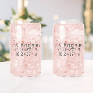 Vaso Con Forma De Lata Las coordenadas de moda de Los Ángeles pueden ser 
