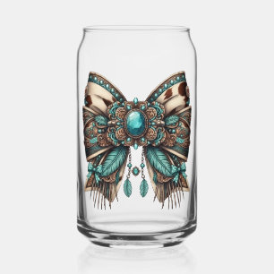 Vaso Con Forma De Lata lazo decorativo estilo country