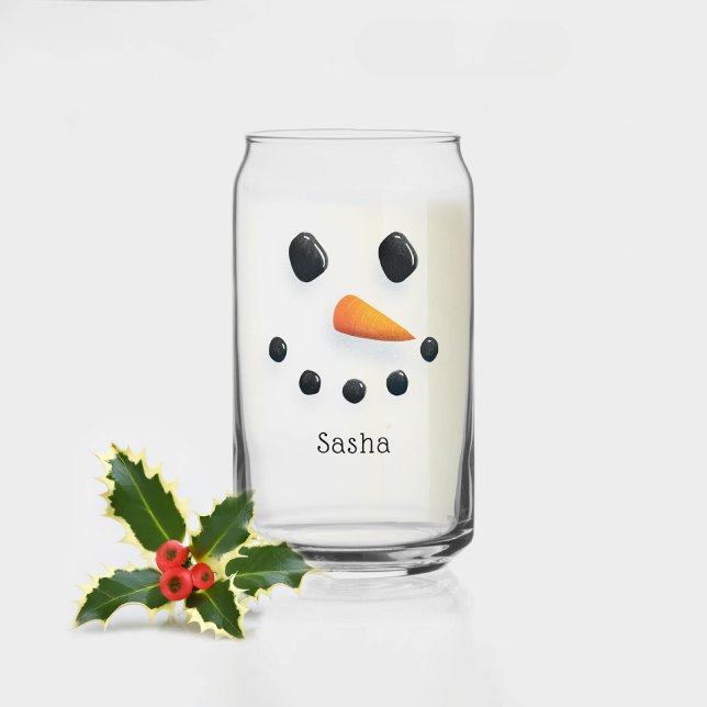 Vaso Con Forma De Lata Leche de vacaciones personalizada para Navidades a (Subido por el creador)