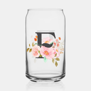 Vaso Con Forma De Lata Letra F
