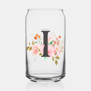 Vaso Con Forma De Lata Letra I