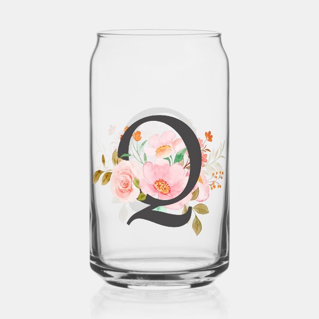 Vaso Con Forma De Lata Letra Q (Anverso)