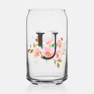 Vaso Con Forma De Lata Letra U