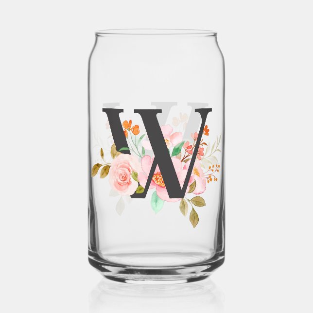 Vaso Con Forma De Lata Letra W (Anverso)