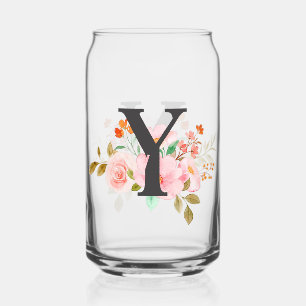 Vaso Con Forma De Lata Letra Y
