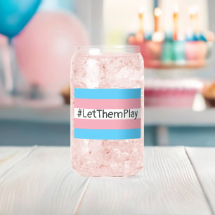 Vaso Con Forma De Lata #LetThemPlay atletas transgénero transgénero bande