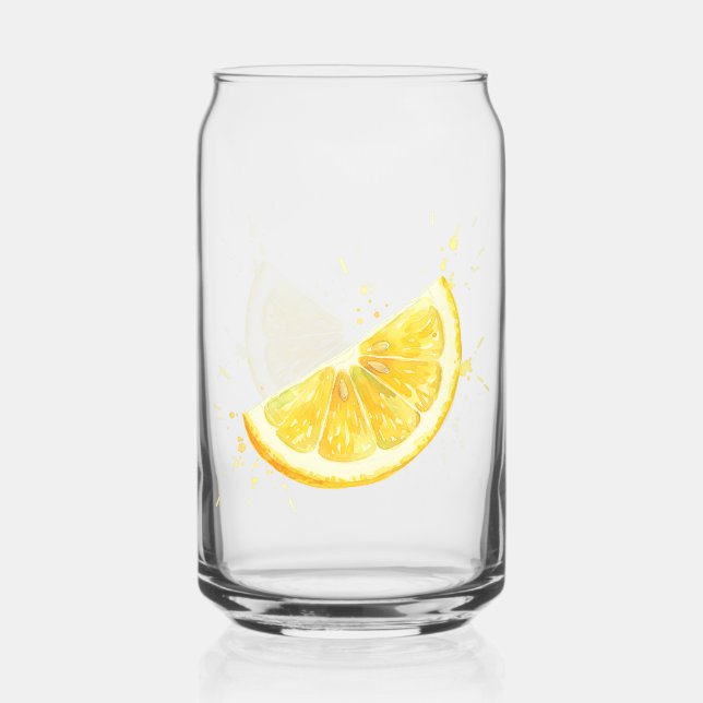 Vaso Con Forma De Lata Limón (Anverso)