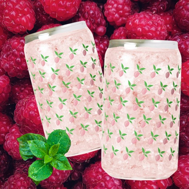 Vaso Con Forma De Lata Limonada de limón rosa (So refreshing on a hot summer day!)