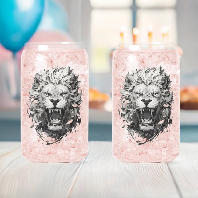 Vaso Con Forma De Lata Lion Can Glass (Insitu (Baby Shower))