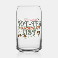 Lista Oficial de No-Té de Santa Navideña Helada