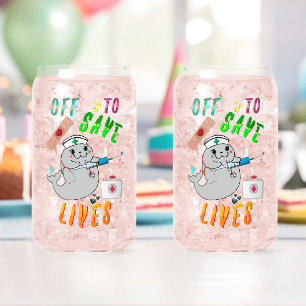 Vaso Con Forma De Lata Listos Para Salvar Vidas