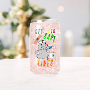 Vaso Con Forma De Lata Listos Para Salvar Vidas