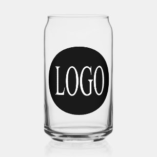 Vaso Con Forma De Lata Logotipo comercial Can Glass