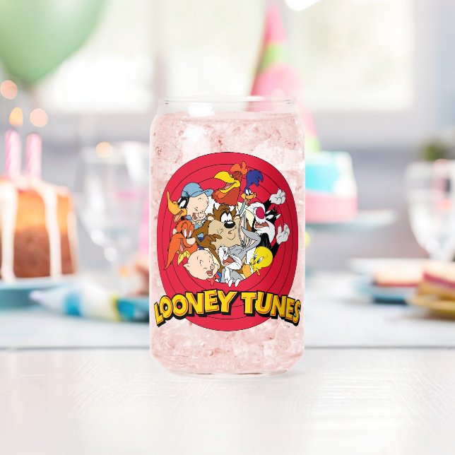 Vaso Con Forma De Lata Logotipo de caracteres LOONEY TUNES™ (Insitu (Cumpleaños))