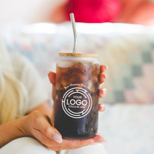 Vaso Con Forma De Lata Logotipo de la empresa   Negocios Corporativos