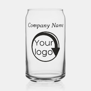 Vaso Con Forma De Lata Logotipo de promoción de adición comercial con gui