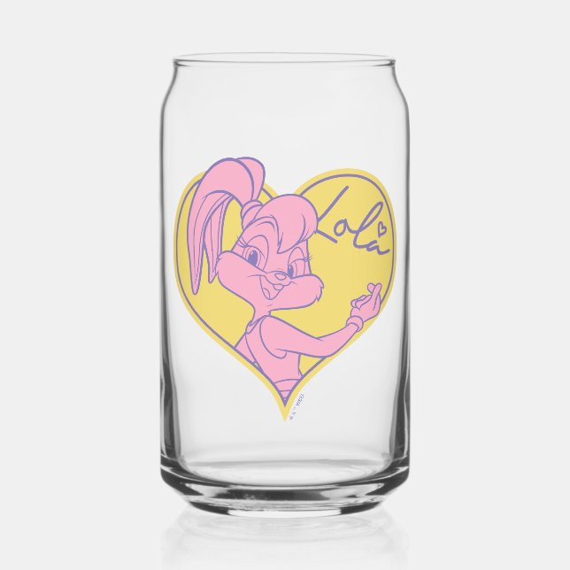 Vaso Con Forma De Lata Lola Heart Signature (Anverso)