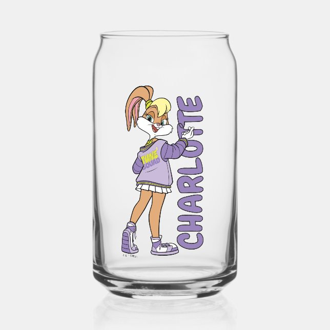 Vaso Con Forma De Lata Lola TUNE SQUAD™ Varsity Heart (Anverso)