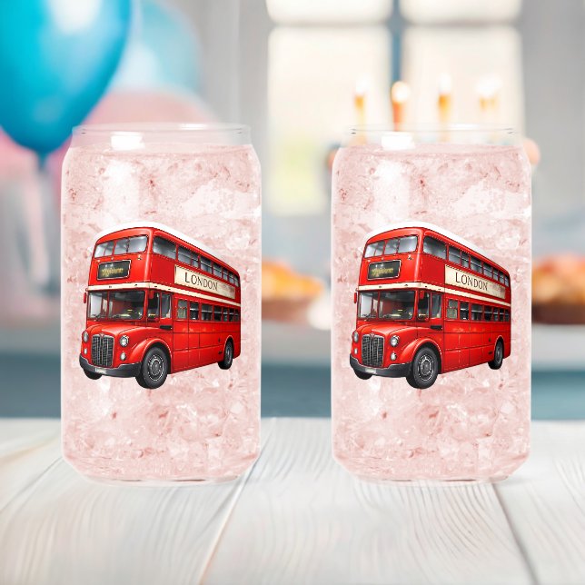 Vaso Con Forma De Lata London double-decker bus (Insitu (Baby Shower))