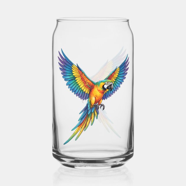 Vaso Con Forma De Lata Loro (Anverso)