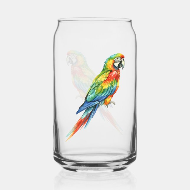 Vaso Con Forma De Lata Loro (Anverso)