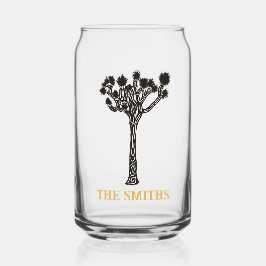 Vaso Con Forma De Lata Los favoritos de la boda de un árbol de Joshua