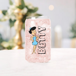 Vaso Con Forma De Lata Los Picapiedra   Betty Rubble
